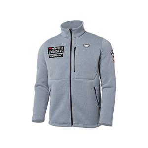 [다이나핏] YMW22139B8 남성 브랜드 스폰서쉽 와펜 GLACIER (글래셔) 본딩 플리스 자켓 HJDMJK