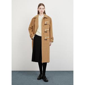 [시스티나]떡볶이 단추 핸드메이드 롱 코트-AWHCTO41020