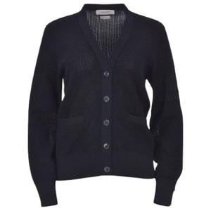 THOM BROWNE 톰브라운 울 크레이프 4-바 릴렉스 핏 카디건 (FKC589A Y1045 415)