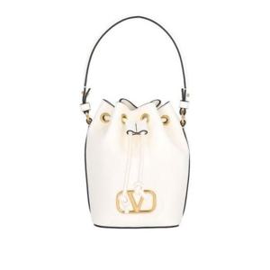 VALENTINO 발렌티노 25 브이로고 시그니처 나파레더 미니 버킷백 (6W0P0Z44 VNL 0986W2P0Z44 098)