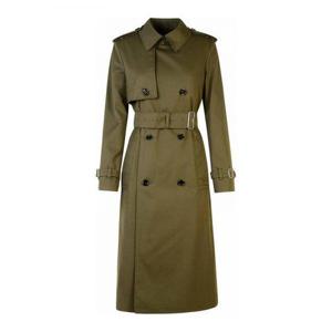 BURBERRY 버버리 Long Cotton Blend Trench Coat (8093046)