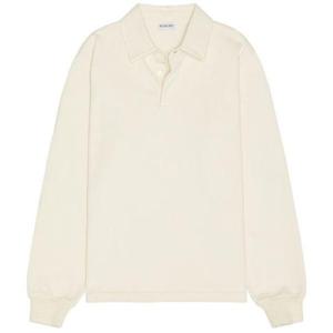 BURBERRY 버버리 25 Long Sleeve Cotton Polo Shirt (8101336) (롱 슬리브 코튼 폴로셔츠)
