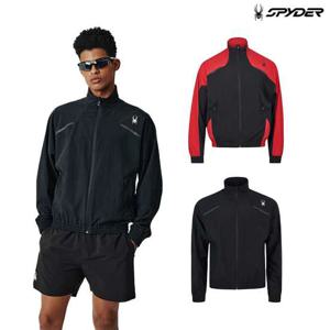 [스파이더] 공용 스탠드넥 윈드브레이커 자켓 SPIFCNJK211U