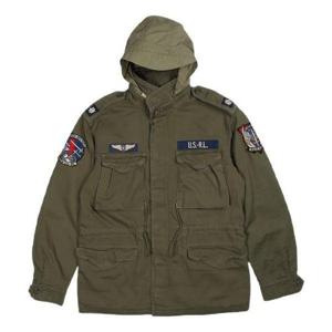 POLO RALPHLAUREN 폴로 랄프로렌 M65 COMBAT LINED JACKET (710722923003) (멀티패치 밀리터리 야상)