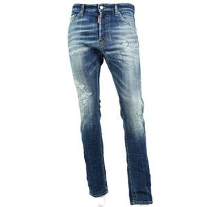 DSQUARED2 디스퀘어드2 디스트레스드 워싱 쿨가이 진 (S74LB1585 S30664 470)