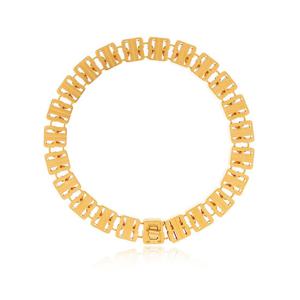 26 SS 발렌시아가 로고 플라크 네크리스 838077TZZBG