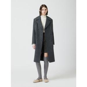 [CC콜렉트] 카멜 블렌드 더블 핸드메이드 코트 (C254MSG565)