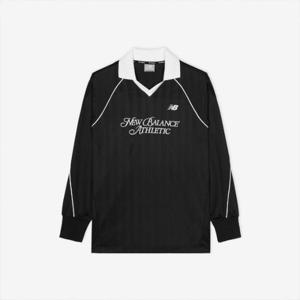 뉴발란스긴팔티 EQS NBNDF3W822-19 WOMEN 트랙 풋볼 자가드 긴팔티 (SEMI OVER FIT)