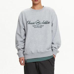 뉴발란스긴팔티 EQS NBNCF11243-AC UNI 헤리티지 라운드 맨투맨 (SEMI OVER FIT)