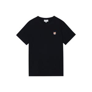 메종키츠네 폭스 헤드 패치 레귤러 티셔츠 블랙 LM00104KJ0008-P199