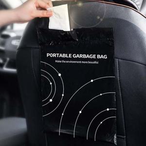 라온파인 차량용 쓰레기통 자동차 쓰레기봉투 20매