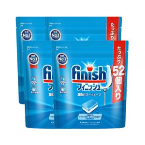 [피니시]피니시 파워큐브 식기세척기 미니 세제 52개입 260g x4