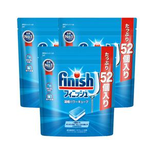 [피니시]피니시 파워큐브 식기세척기 미니 세제 52개입 260g x3