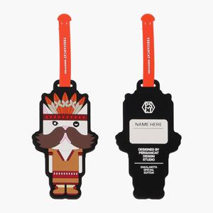 [페르시안캣]페르시안캣 사카라코타 캐릭터 실리콘 네임텍 (P5FU