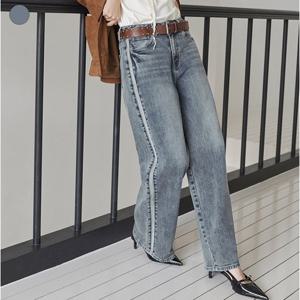 [게스(진)]여성 사이드 디테일 뉴핏 와이드 OP3D5325