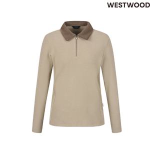 [웨스트우드]여성 겨울 코듀로이 카라 기모 폴로티WP4WCTP432
