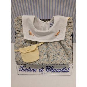 쇼콜라 리올아일렛원피스세트 (TTPMOE113W)여름여아외출복백일돌두돌선물