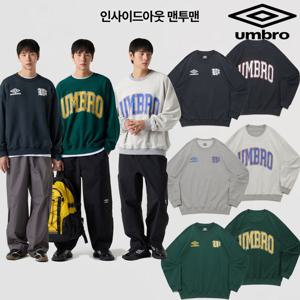 [엄브로]인사이드아웃 맨투맨 UR121CFS23 3종