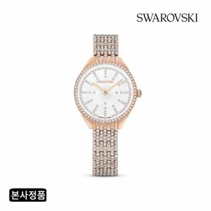 [Swiss made] Attract 로즈 골드 톤 메탈 시계 5742477