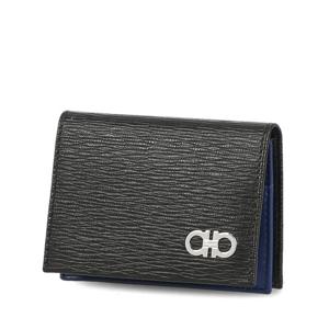 [페라가모] [스크래치] 공지상품 h_66 A062 NERO 685949 페라가모 간치니 명함 카드지갑