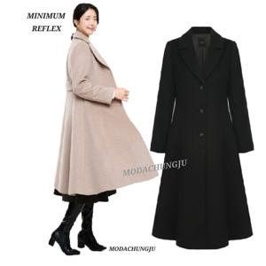 [미니멈]MD 울 캐시미어 카라 플레어 코트  MD MMZDGWL0970