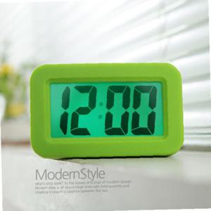 NEW 칼라스퀘어 알람탁상시계 고무 디지털 스마트워치