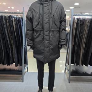 [레노마 옴므]F/W 블랙 프리미엄 오버핏 구스다운 패딩 PDMBH72_