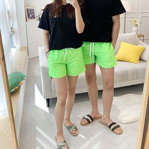 (이거찜)커플남녀공용 비비드비치 바지 팬츠