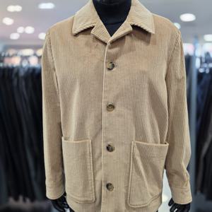 [레노마 옴므]F/W 베이지 빈티지 골덴 점퍼 아우터 QKMBU04_BP