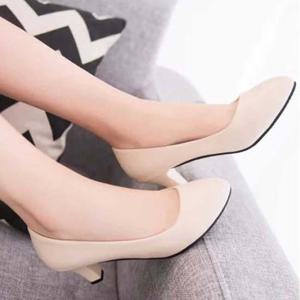 발편한 구두 5센치 직장인 정장 코디 승무원 슈즈