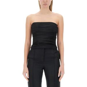 모스키노 루시드 드레이프 피티드 탑 08048773 0555