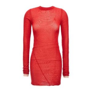 아티코 투소재 로고 자수 미니 원피스 250WCA00340 410