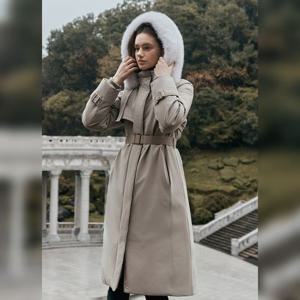 잇미샤 후드퍼 벨티드 구스다운 ITPCWPD380