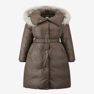 듀엘 라쿤퍼 노퀼팅 구스 다운 D254PSG812