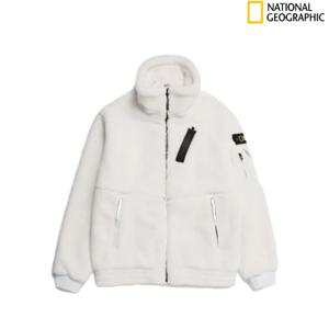 [내셔널지오그래픽 (행사)]남여공용 하이넥 하이로프트 플리스 블루종 집업 N224UFJ120