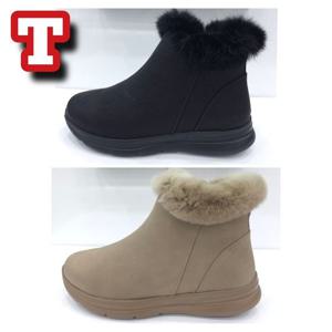 [탠디]여성 부츠 3cm 컴포트 앵글 숏 털부츠 X2N3T514_SH