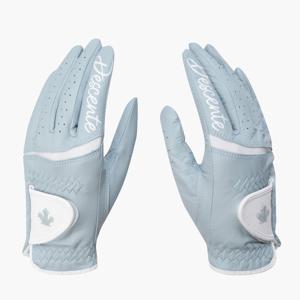 [데상트골프] 여성 양피 양손 장갑