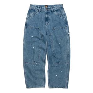 LEE 더블니 페인팅 페인터 데님 팬츠 인디고 미듐 B1 LE2503IP37 IM