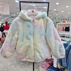 [래핑차일드](모다진주) 솜사탕 후드퍼리자켓 (85C39-161-04)