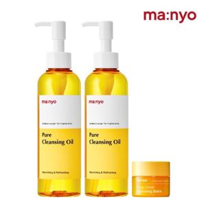 마녀공장 퓨어 클렌징 오일 200ml x2 (+클렌징밤6g)