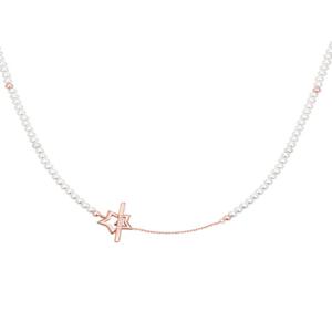 [제이에스티나] 마리엘 진주 별 비드목걸이 (JJLJNI5B2306SR420)