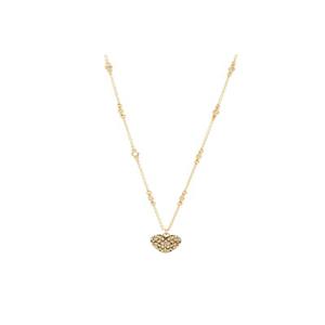 코치 퀼트 시그니처 하트 여성 목걸이 460426 GLD 110