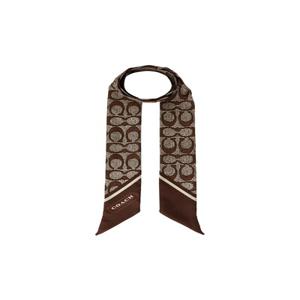 코치 시그니처 여성 실크 스키니 스카프 C2783 MPL