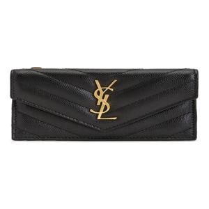 생로랑 카산드라 마틀라세 프라그망 여성 카드지갑 612808 BOW01 1000