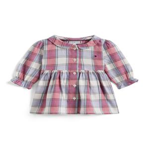 [BABY] 체크 셔츠 드레스