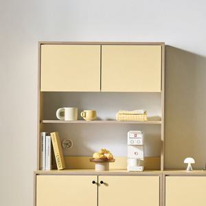 히트가구 [착불배송 상세확인] P3432 다용도 800 상부 수납장 4colors