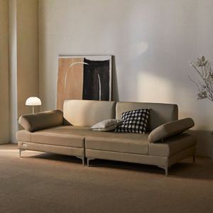 장인가구 [비밀특가] 장인가구 비움 황토볼 온열 3인 가죽 흙소파