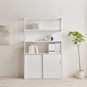 장인가구 [비밀특가] 장인가구 마운트 슬라이딩장 1200 3단 선반 다용도 수납장 세트