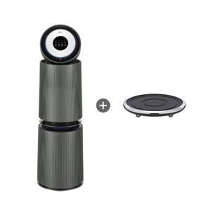 LG전자 LG 퓨리케어 AI 오브제컬렉션 공기청정기 (M필터)+무빙휠 세트 114㎡ AS355NGNAM