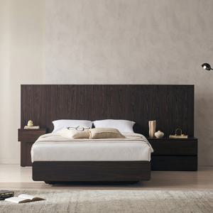 장인가구 [비밀특가] 장인가구 까르뎅차콜 E0등급 LED 호텔 평상형 침대프레임 SS +유로탑+협탁2(400,800)